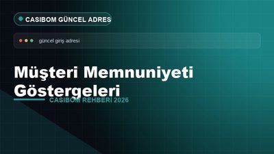 Casibom Memnuniyet Göstergeleri – Casibom Güncel Adres 2026