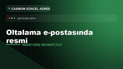 Casibom Oltalama Postasında Resmi İz – Casibom Resmi Giriş