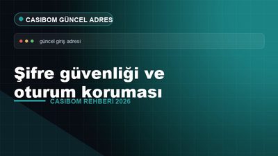 Casibom Şifre Güvenliği ve Koruma – Casibom Güncel Adres